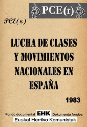 Lucha de clases y Movimientos nacionales en España